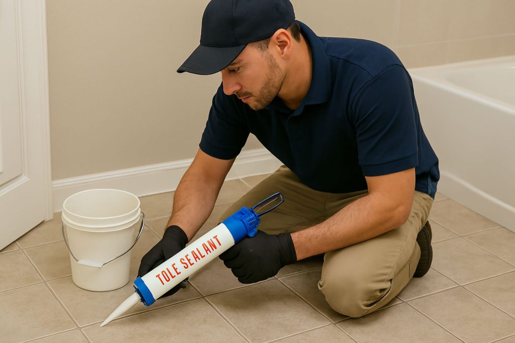 Professional tile sealing Sebastian service protecting floor from wear